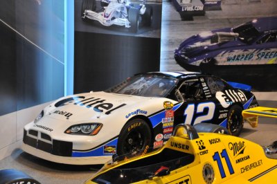 2005 Dodge Charger NASCAR racer, driven by Ryan Newman in 2005 and 2006. On loan from Penske Racing.