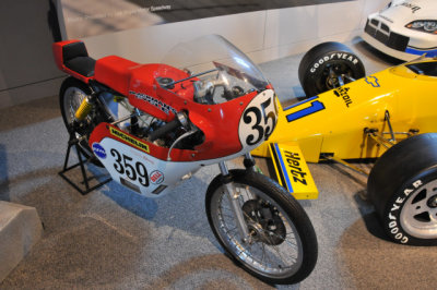 1974 Yamaha TA125A racer, on loan from Leon Blackman.