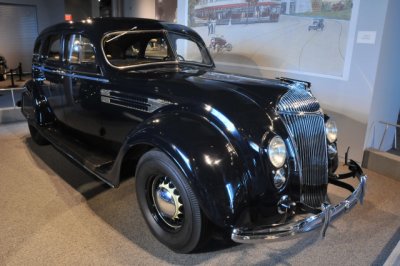 1936 Chrysler Airflow C-9 Sedan, all original, except for the interior