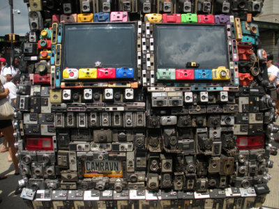 Artscape 2009 in Baltimore ... Do you see your old cameras here?