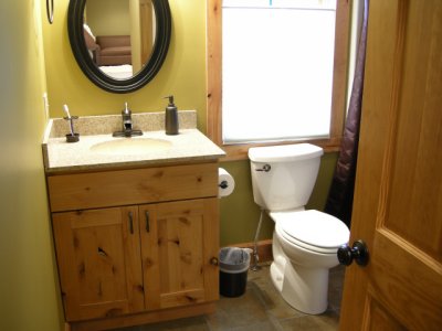 Fourth bedroom and game areas bathroom