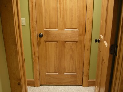 Door to third bedroom's walk-in closet (WB, DC, ST)