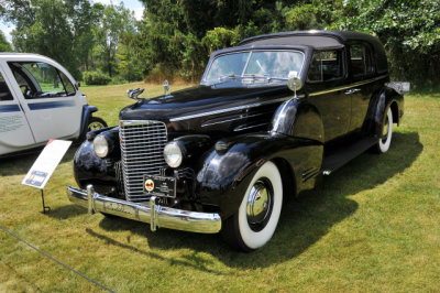 1938 Cadillac Series 90 V16 Formal Town Car by Fleetwood, owned by Katie Robbins