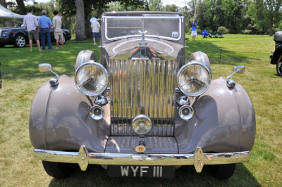 1937 Rolls-Royce Phantom III Sedanca Coupe by Barker, restored by Rolls-Royce, owned by William M. Davis