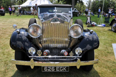 1937 Rolls-Royce Phantom III V-12 Henley Roadster by Inskip, owned by Patrick S. Ryan