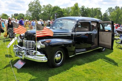 1942-46 Lincoln Presidential Limousine, first armored car built for a U.S. president, owned by the Petersen Automotive Museum