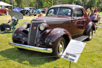 1937 Studebaker Dictator Coupe ... dictating the standard for its class, owned by Larry and Patricia Gardon