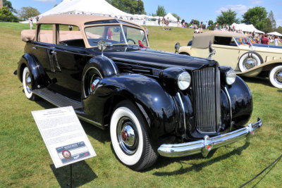 (P2) 1938 Packard Twelve Model 1608 Landaulet by Brunn, owned by Bill and Lynn Golling