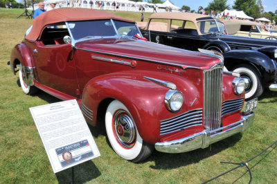 (C3) 1942 Packard Darrin Convertible, one of 15 built, owned by Terence Adderley