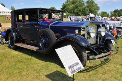 (R1) 1929 Rolls-Royce Springfield Phantom I by Brewster, U.S.-built, owned by Lawrence and Suzanne Markey