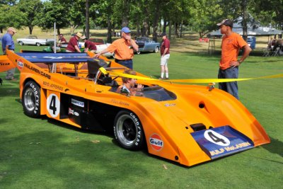 1972 McLaren M20 Can-Am Race Car displayed to mark McLaren's 40th anniversary, owned by Don Devine; sold for $2M in Aug. 2014