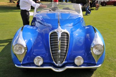 1948 Delahaye 135MS Cabriolet by Faget-Varnet, owned by Cathy and Jerry Gauche