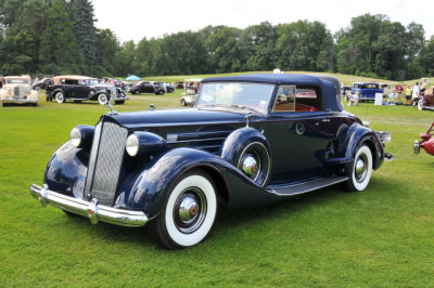 1937 Packard Twelve Convertible Coupe, owned by Raymond A. Majewski