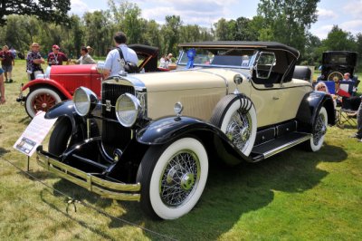 1929 Cadillac 341-B Roadster, 2009 Meadow Brook Concours d'Elegance, Rochester, Michigan