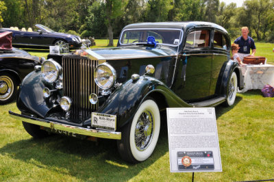1936 Rolls-Royce Phantom III by Gurney Nutting, 2009 Meadow Brook Concours d'Elegance, Rochester, Michigan