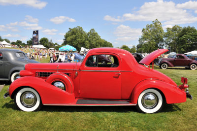 1936 Cadillac V8 Series 60 Business Coupe, 2009 Meadow Brook Concours d'Elegance, Rochester, Michigan