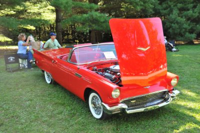 1957 Ford Thunderbird -- best of show - American
