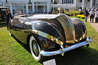 1939 Rolls-Royce Phantom III Vutotal Cabriolet by Labourdette, John W. Rich, Sr., Pennsylvania