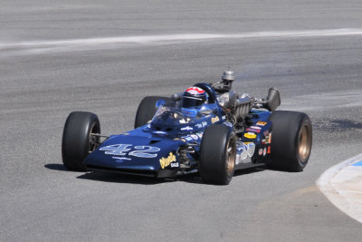 1969 Eagle Indy car, formerly driven by Denis Hulme. Now owned by the Riverside Museum - Doug Magnon. (CR)