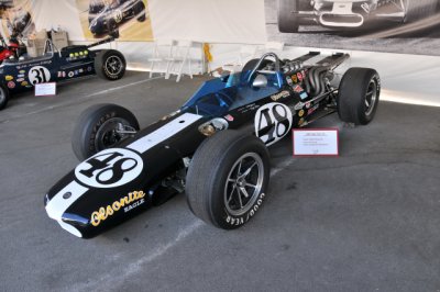 Dan Gurney drove this 1968 Eagle Indy Car to victory in the 1968 Rex Mays 300. Now owned by Entrepreneur Motorsports.