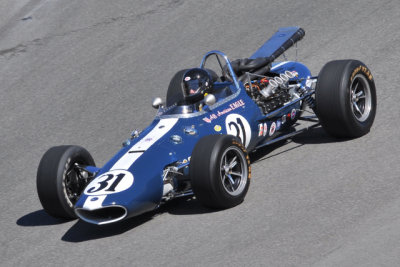 Dan Gurneys 1966 Eagle Indy car, now owned by the Riverside Museum - Doug Magnon. (CR)