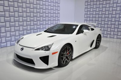 2011 Lexus LFA (only 500 to be sold, worldwide, starting in December 2010).