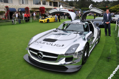 2011 Mercedes-Benz SLS AMG GT3, being developed for racing.
