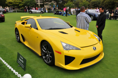 2011 Lexus LFA (only 500 to be sold, worldwide, starting in December 2010).
