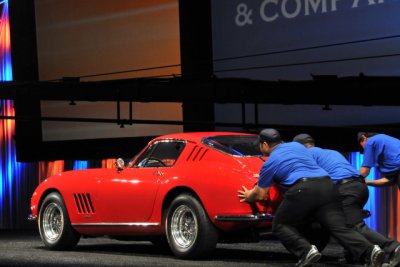 1966 Ferrari 275 GTB Alloy Long-Nose (ST, CR), est. $950,000-$1.2 million, high bid $900,000, reserve not met, unsold