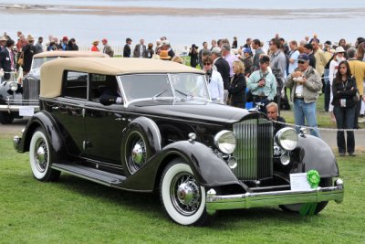 1934 Packard 1108 Dietrich Convertible Sedan (C-2: 1st), Paul E. Andrews, Jr., Fort Worth, Tex.