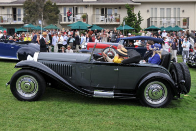 1931 Bugatti Type 50 Roadster (J1: 3rd), Gail and Henry Petronis, Easton, Maryland