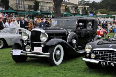 1934 Duesenberg J Rollston Town Car (L-1: 2nd and FIVA Prewar Award), William and JoEllen Snyder, Orange, Calif.