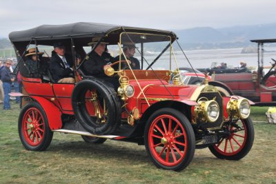 1909 Pierce-Arrow 48-SS 7-Passenger Touring (D-1: 1st), Lynette and Vaughn Vartanian, Northridge, Calif.