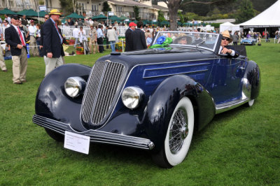 1930 Duesenberg J Graber Cabriolet (G: 1st & Most Elegant Open Car Trophy), Sam and Emily Mann, N.J. - Best of Show Nominee