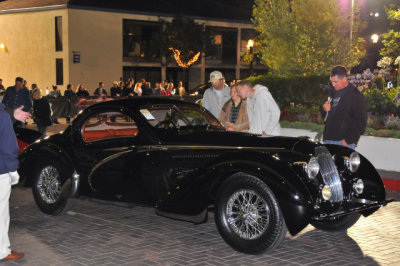 1938 Talbot-Lago T150-C Lago Speciale Teardrop Coupe, sold for $4.62 million, chassis no. 90034, 170 hp (rated 140), 3996cc six