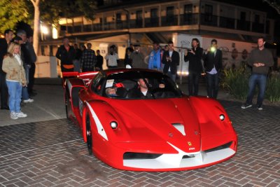 2007 Ferrari FXX Evoluzione, sold for $1,925,000, chassis  ZFFHX62X000142163, 860 hp, 6262 cc V12, based on Enzo, 1 of 30 built