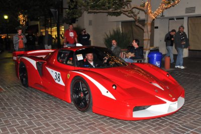 2007 Ferrari FXX Evoluzione, sold for $1,925,000, chassis  ZFFHX62X000142163, 860 hp, 6262 cc V12, based on Enzo, 1 of 30 built