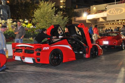 2007 Ferrari FXX Evoluzione, sold for $1,925,000, chassis  ZFFHX62X000142163, 860 hp, 6262 cc V12, based on Enzo, 1 of 30 built