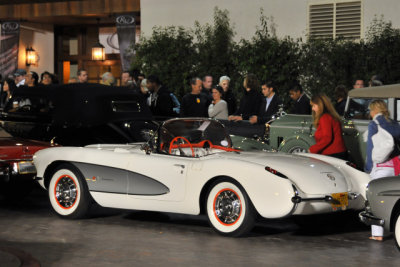 1957 Chevrolet Corvette Fuel-Injected Roadster, sold for $104,500, chassis no. E57S102794, 283 hp, 283 cid V8, 4-speed manual