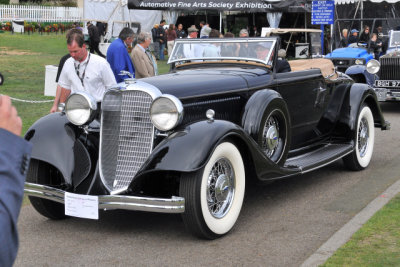 1933 Lincoln KB LeBaron Convertible Roadster (C-1, exhibit only), Stephen F. Brauer, St. Louis, Missouri