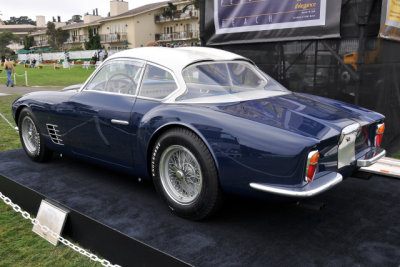 1956 Ferrari 250 GT Zagato (exhibit only), 1996 poster car, David and Ginny Sydorick, Beverly Hills, Calif.