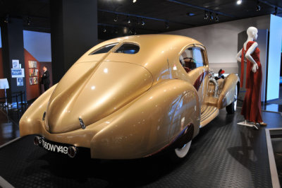 Petersen Museum  -- Automotivated: Streamlined Fashion and Automobiles, August 2010