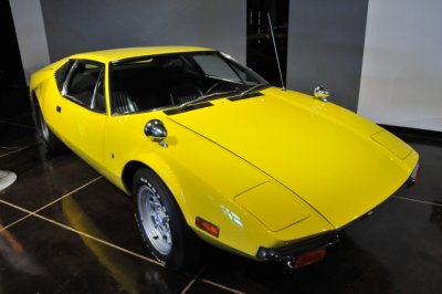1971 De Tomaso Pantera, formerly owned by Elvis Presley, who bought it used in 1974 for then-girlfriend actress Linda Thompson