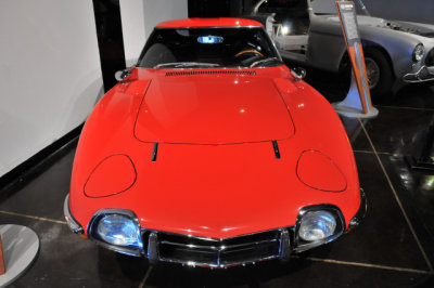 1967 Toyota 2000 GT, introduced in 1965; only 337 2000 GTs were built, of which 54 were purchased in the U.S.