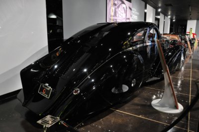 1925 Rolls-Royce Phantom I Aerodynamic Coupe by Jonckheere came into the possession of the Petersen Automotive Museum in 2001