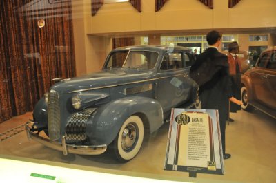 1939 La Salle Two-Door Touring Sedan from Petersen Museum Collection; gift of John and Lee Rogers