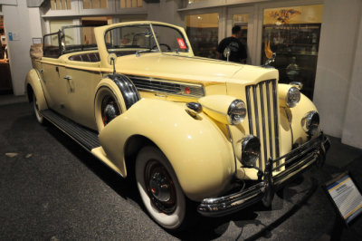 1939 Packard Super Eight Phaeton by Derham from the collection of Margie and Robert E. Petersen