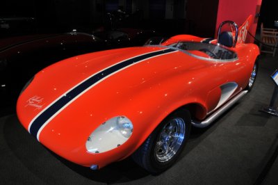 1957 Teverbaugh & Kirkland Bonneville Special, first Bonneville car with a parachute to help it stop; restored/updated 1992-2005
