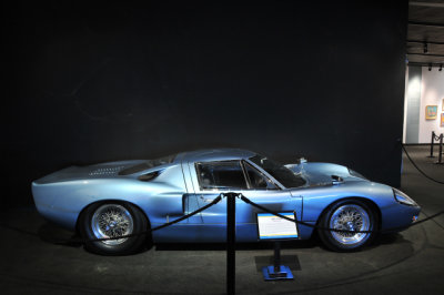 1967 Ford GT40 Mark III ... The car's name was derived from its low height, a mere 40 inches from the ground to the rooftop