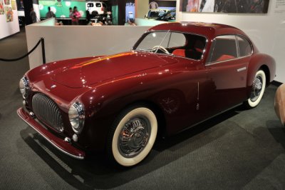 1947 Cisitalia 202 Coupe by Pinin Farina (two words until 1961)... The Museum of Modern Art in N.Y. has a 202 in its collection.
